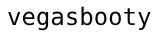 VegasBooty Logo